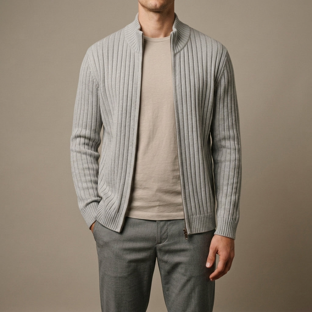 Bodrum Zip-Up Sweater