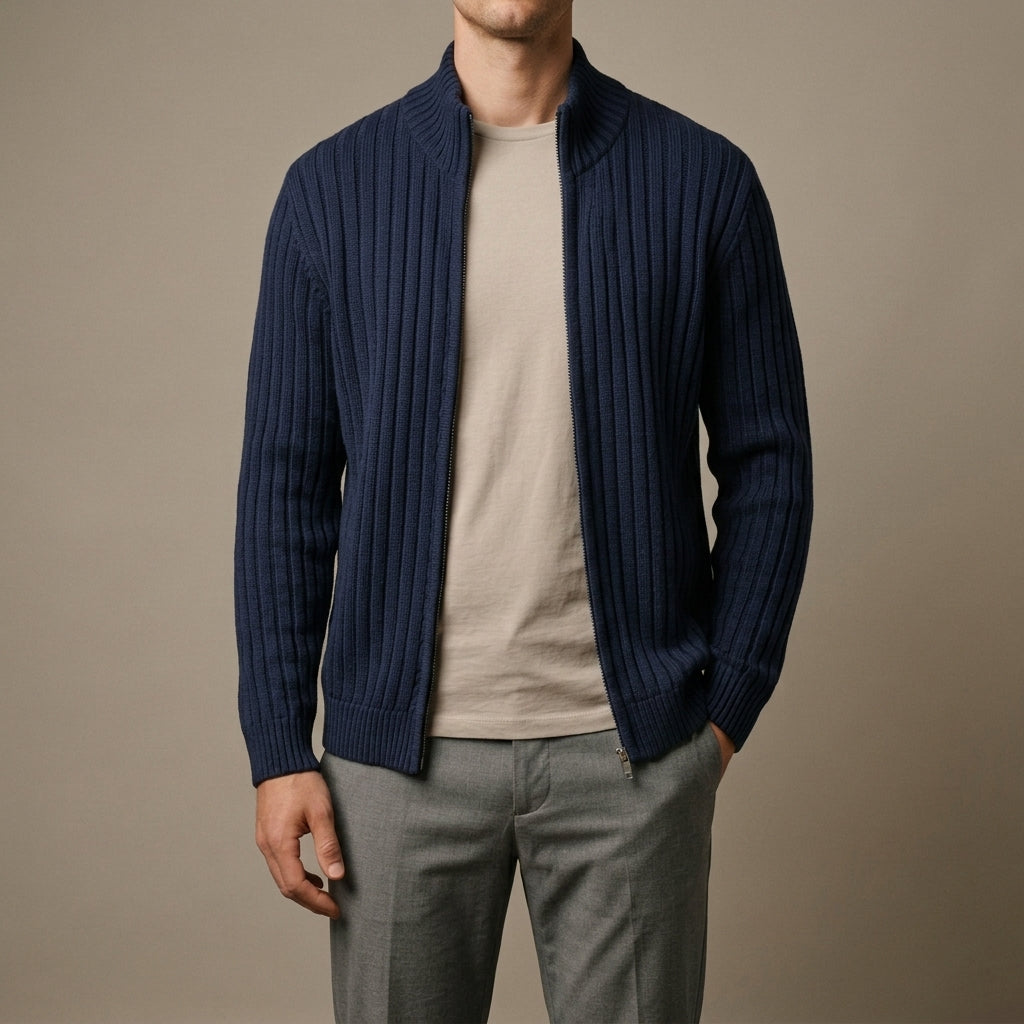 Bodrum Zip-Up Sweater