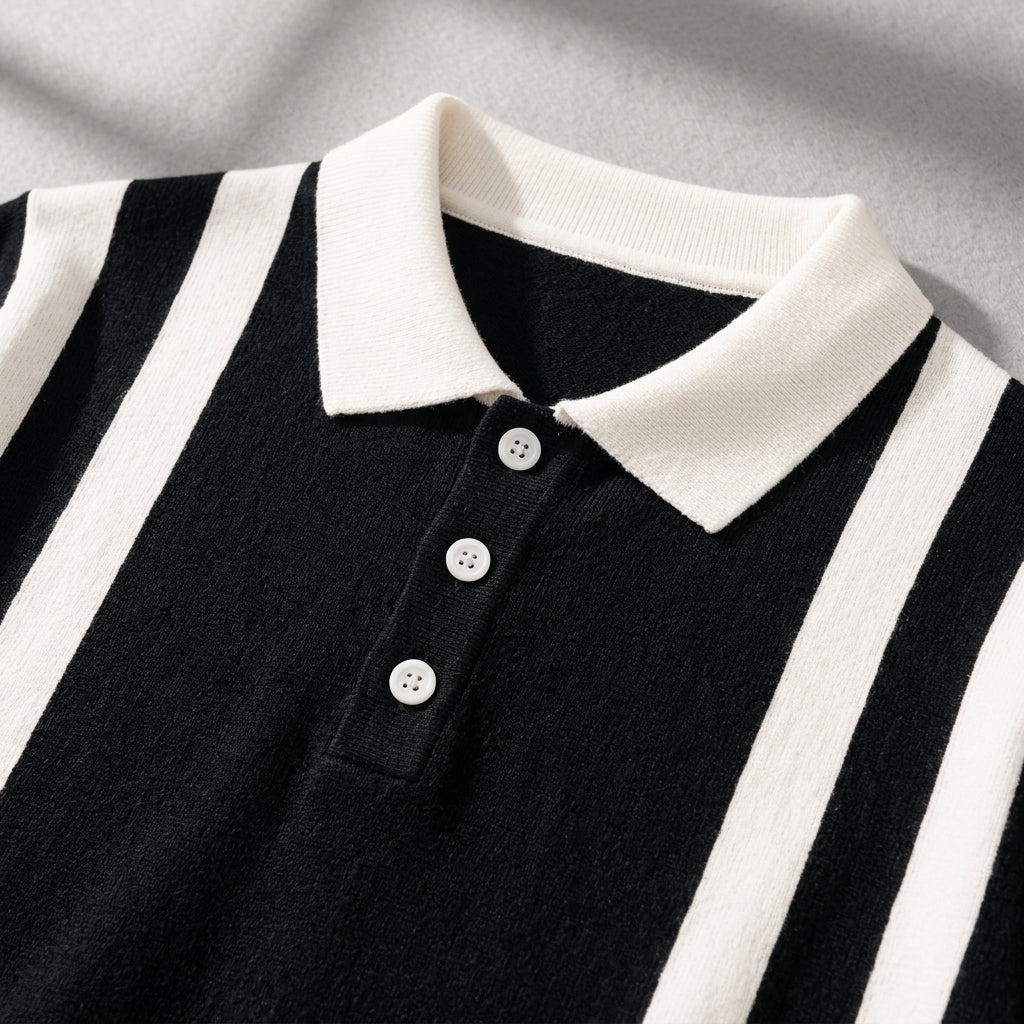 Monaco Stripe Polo