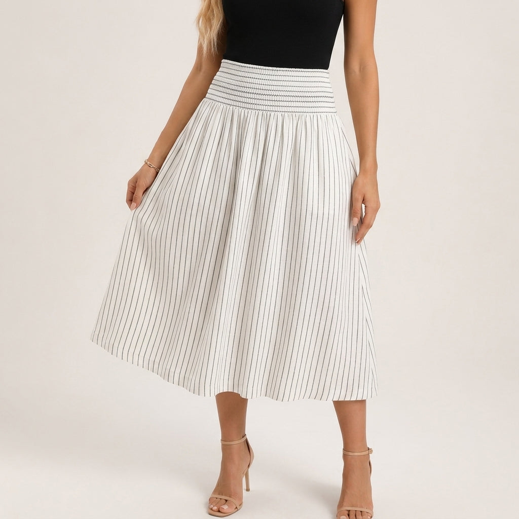 Aria Linen Skirt