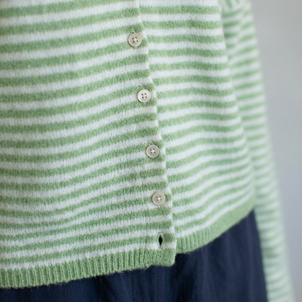 Daisie Striped Cardigan