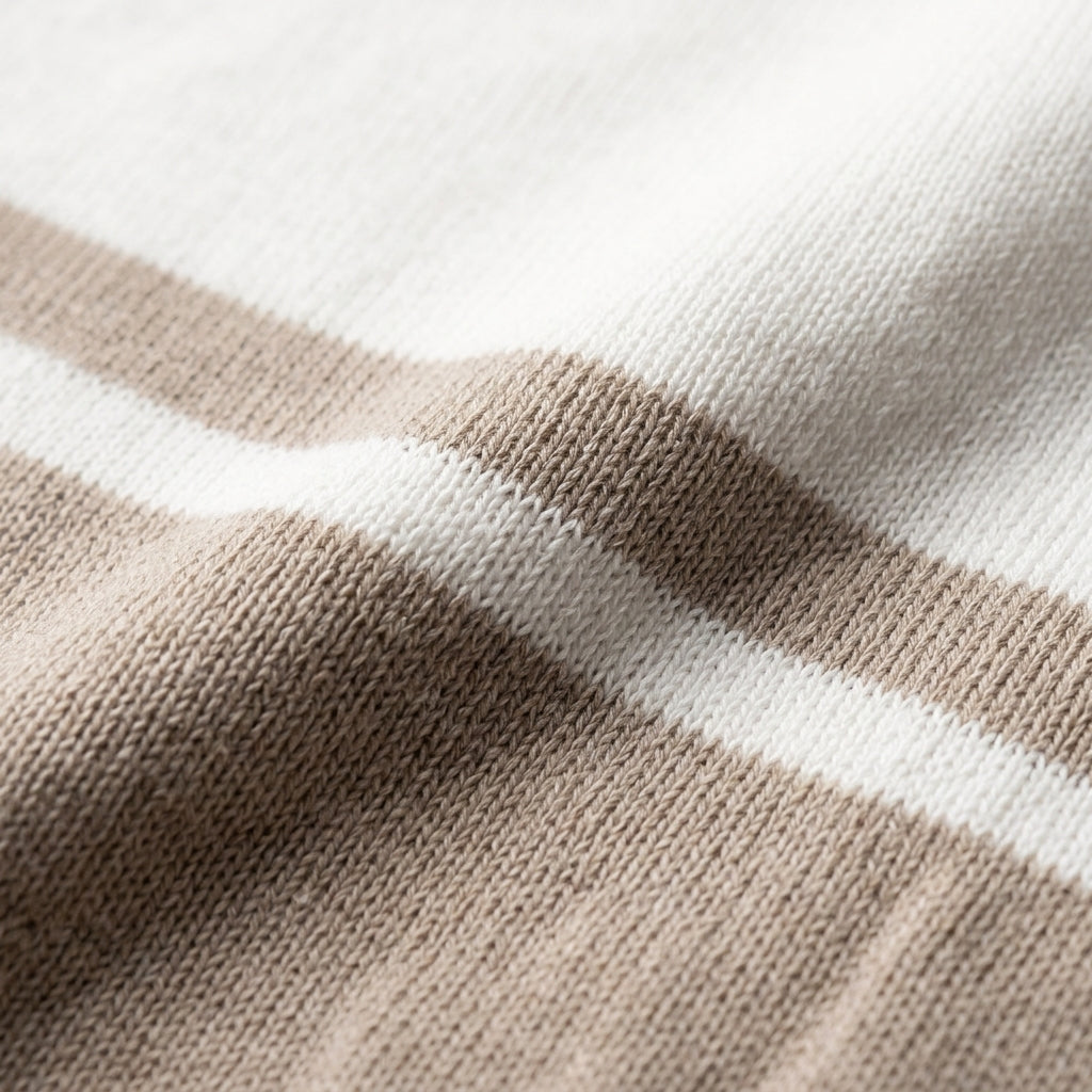 Picolo Striped Cotton Polo