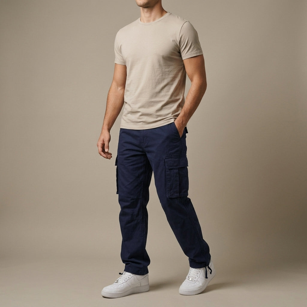 Hartley Cotton Cargo Pants