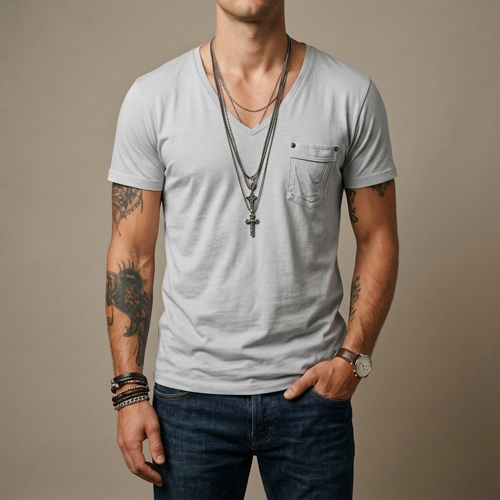 Rothwell V-Neck T-Shirt