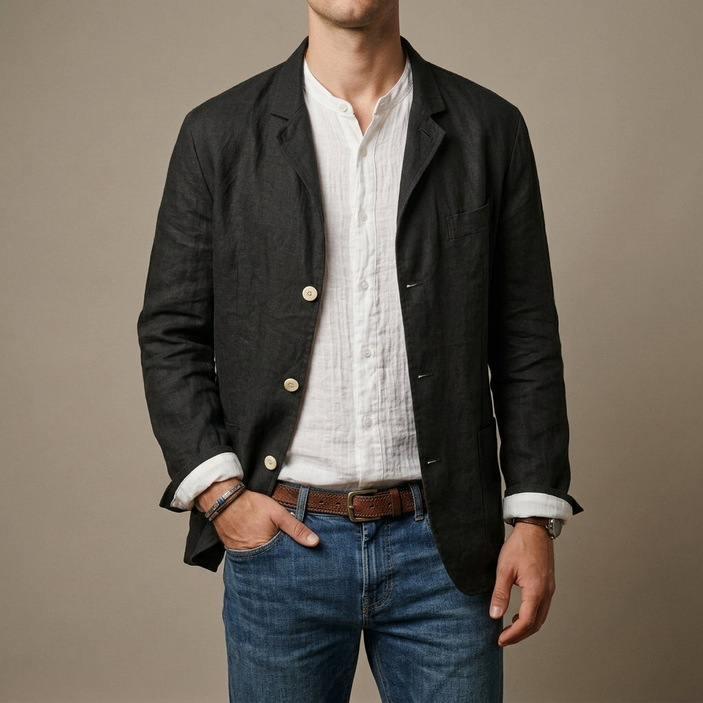 Kingswell Linen Blazer
