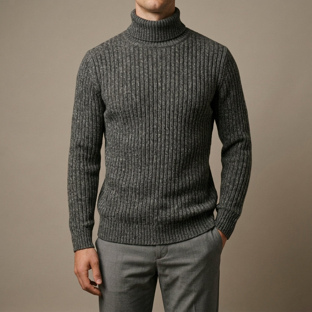 Alberton Ribbed Turtleneck