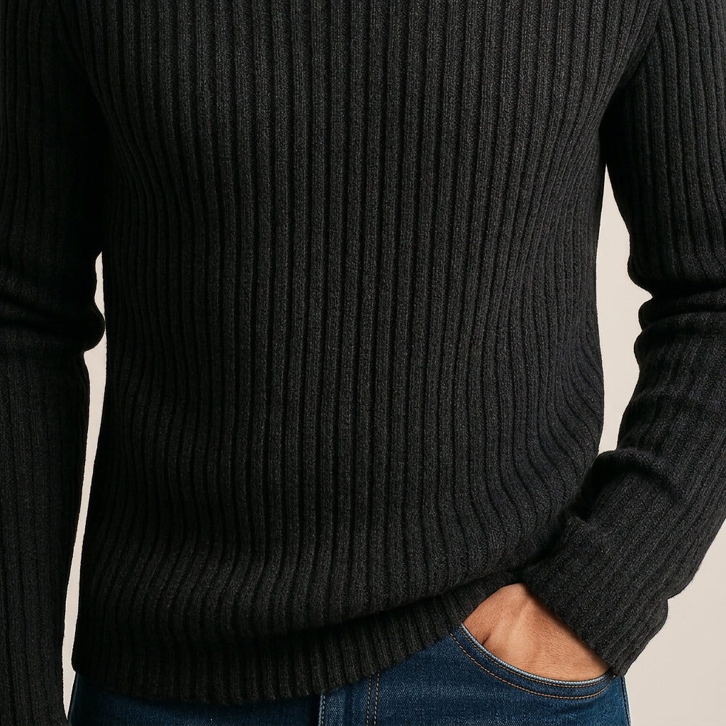 Alberton Ribbed Turtleneck
