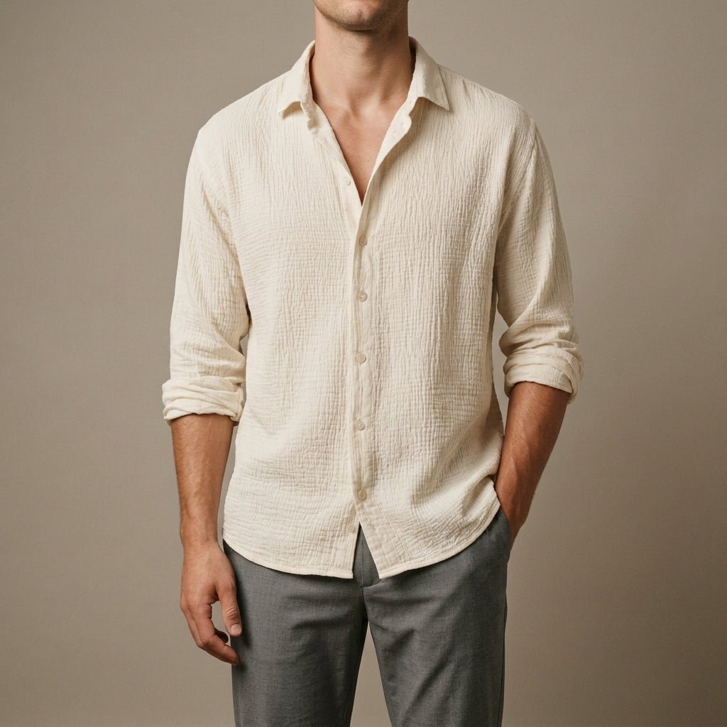 Westmere Linen-Look Shirt