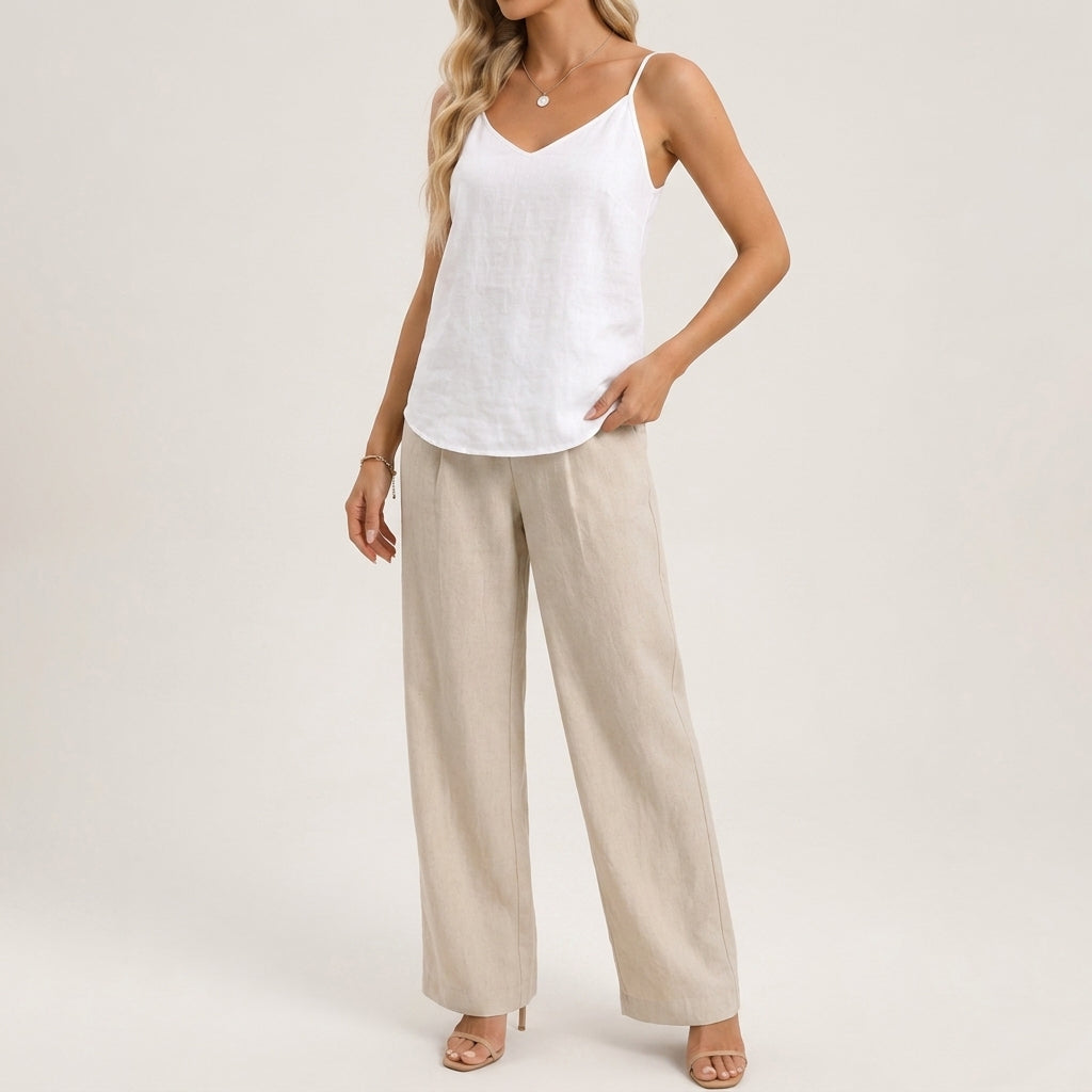 Arlette Linen Cami