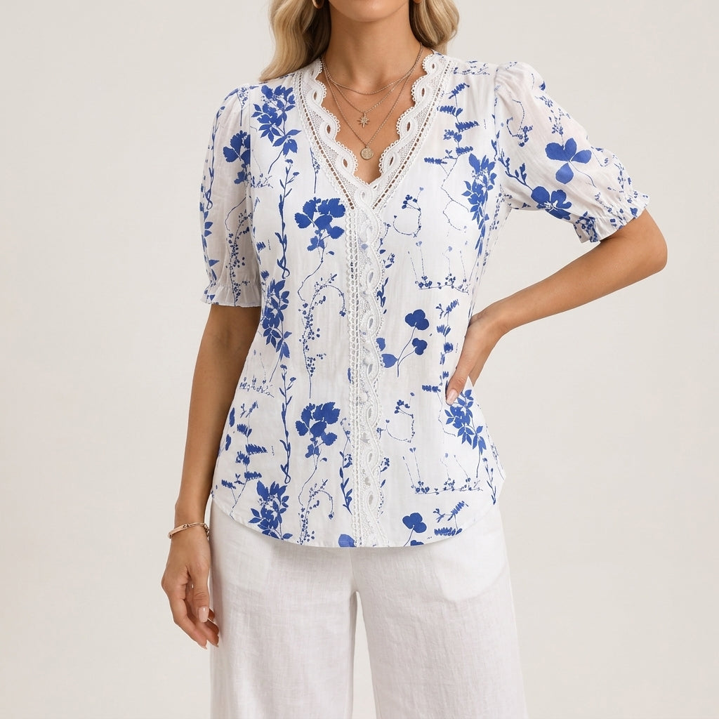 Pamela Floral Blouse