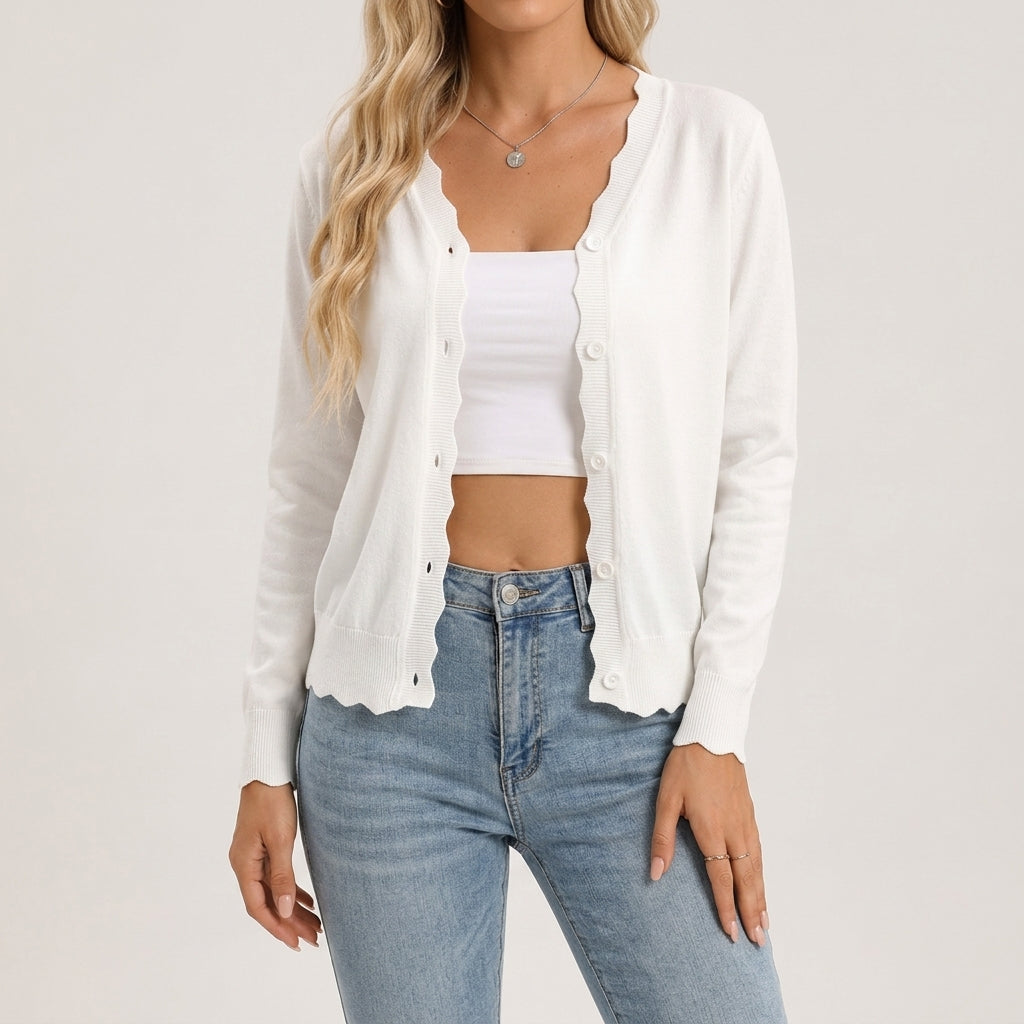 Belvedere Ribbed Cardigan