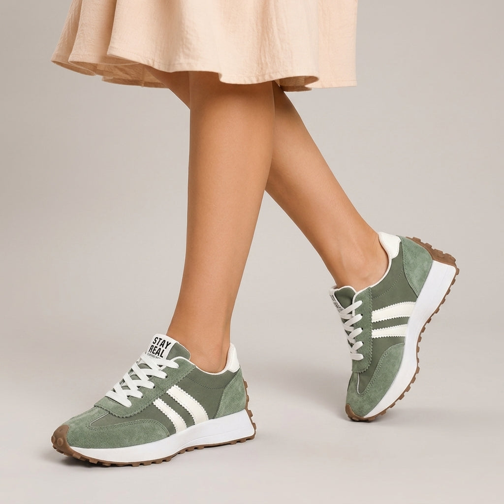 Solenne Knit Support Sneakers