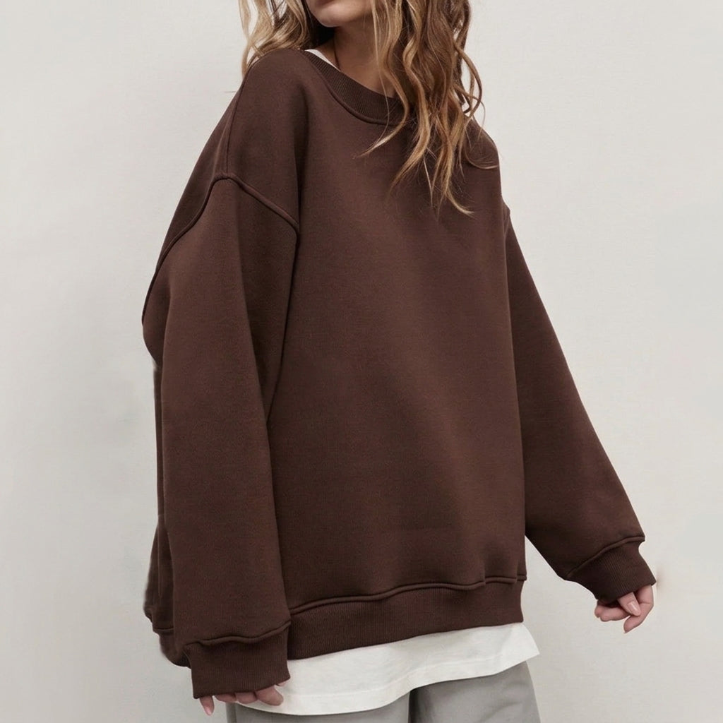 Avendale Oversized Fleece Sweatshirt