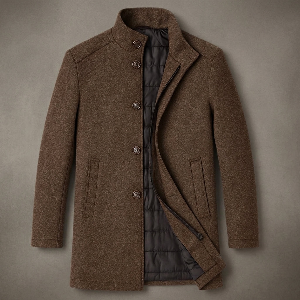 Alderwick Wool Overcoat