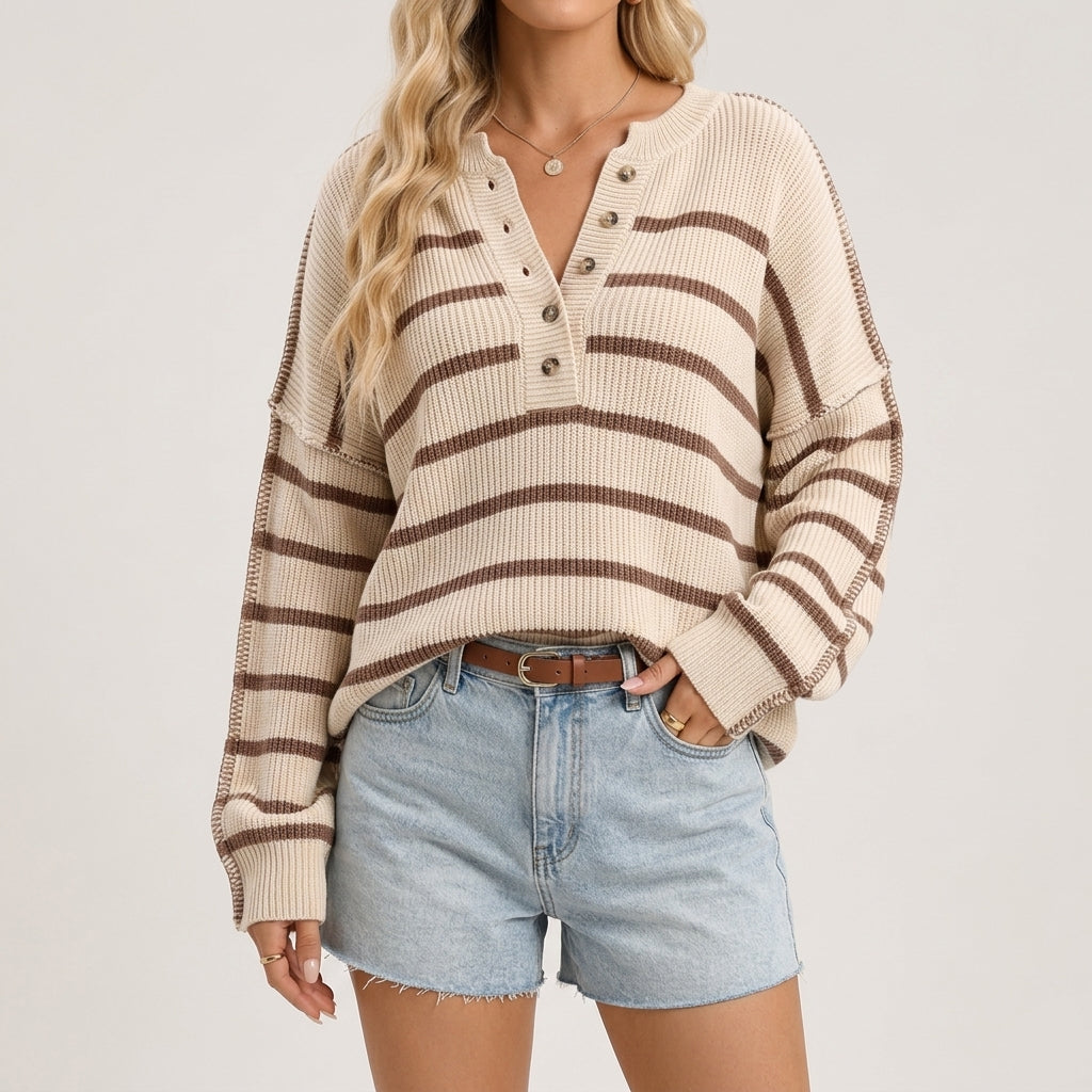 Dali Striped Henley