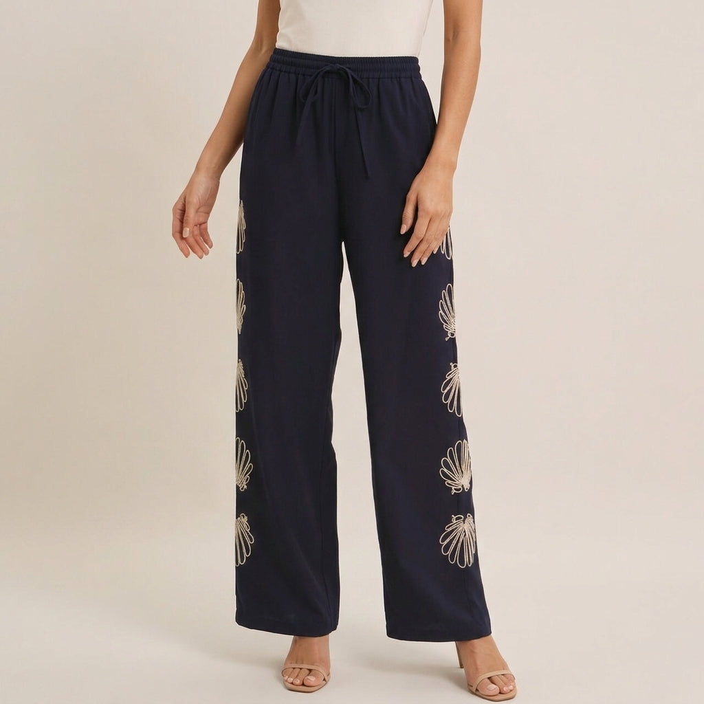 Marina Embroidered Pants