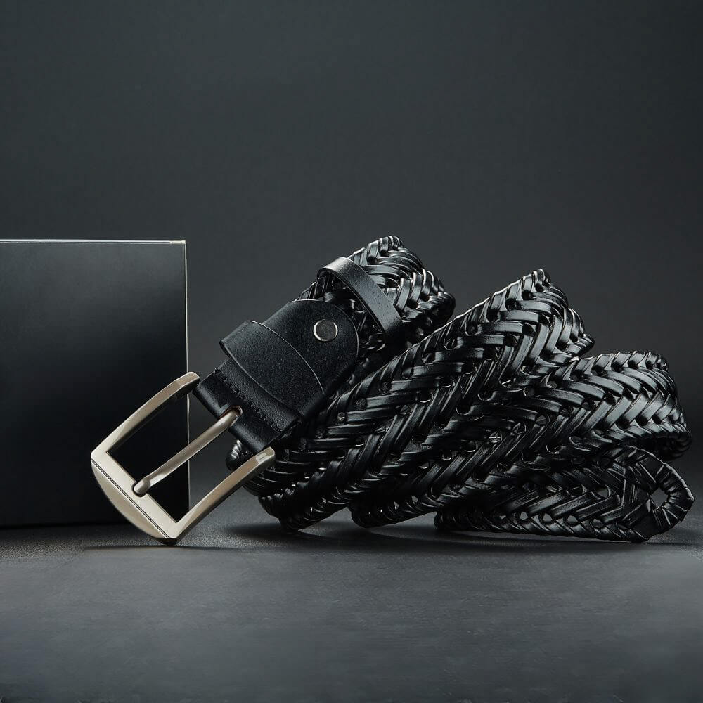 Brackenbury Braided Leather Belt