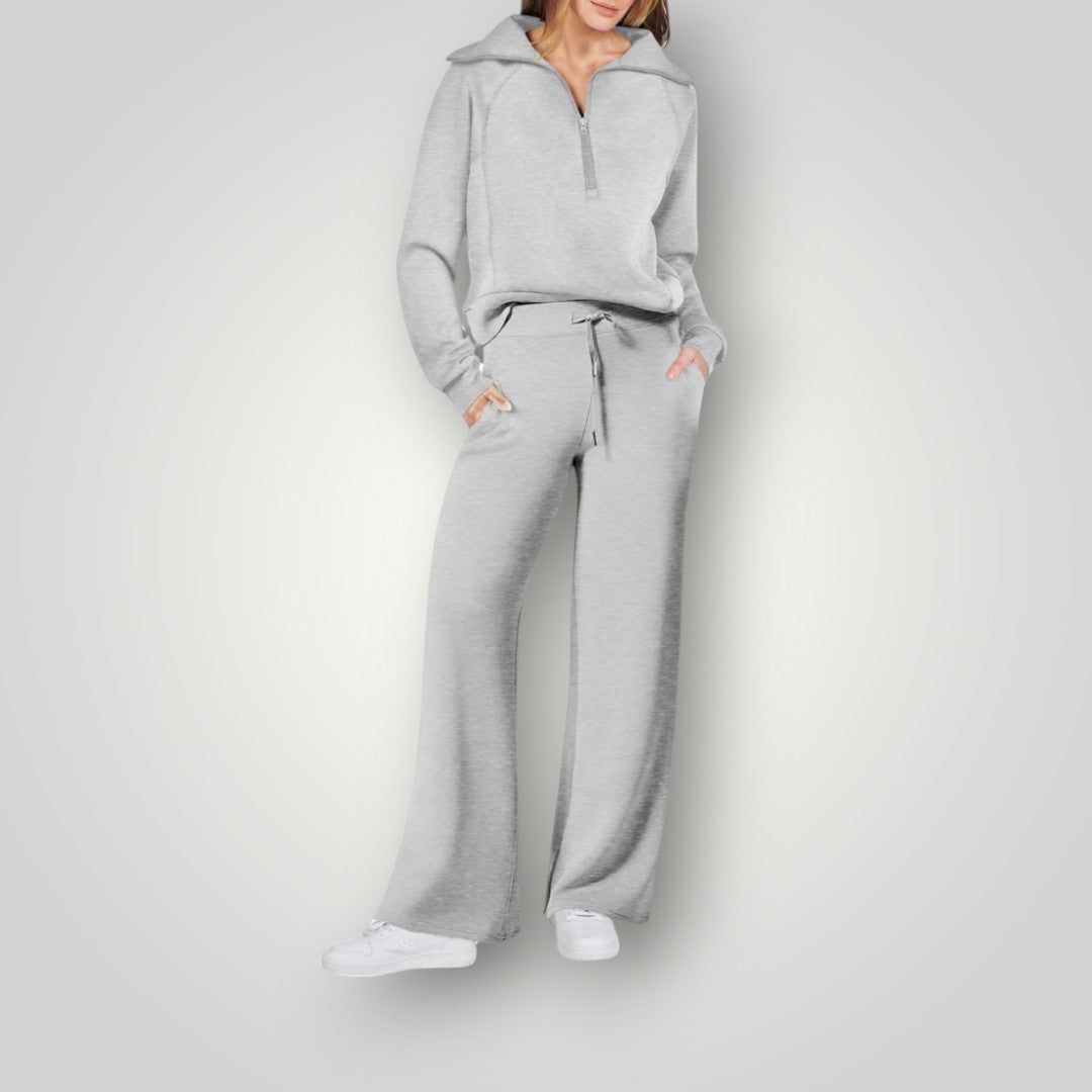 Grigio chiaro women's two-piece matching set, alternate product view