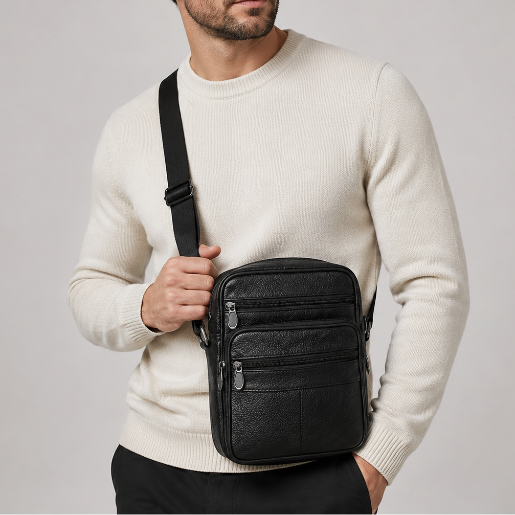 Cairo Leather Shoulder Bag
