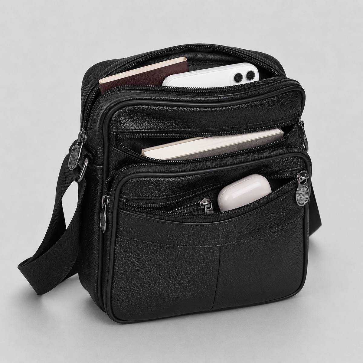 Cairo Leather Shoulder Bag