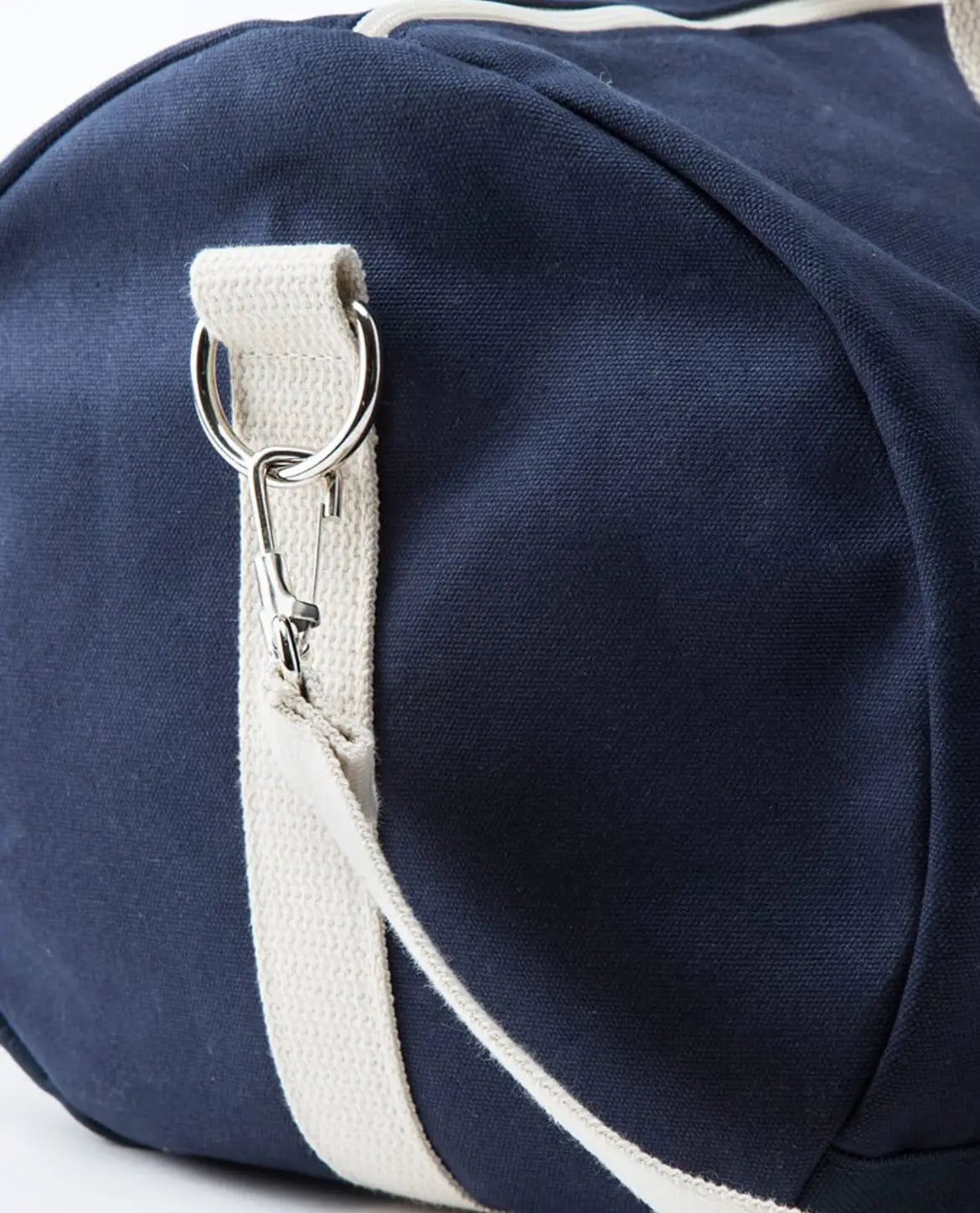 Brixton Canvas Barrel Bag