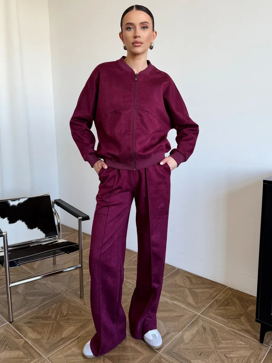 Bourgondië women's two-piece matching set, alternate product view