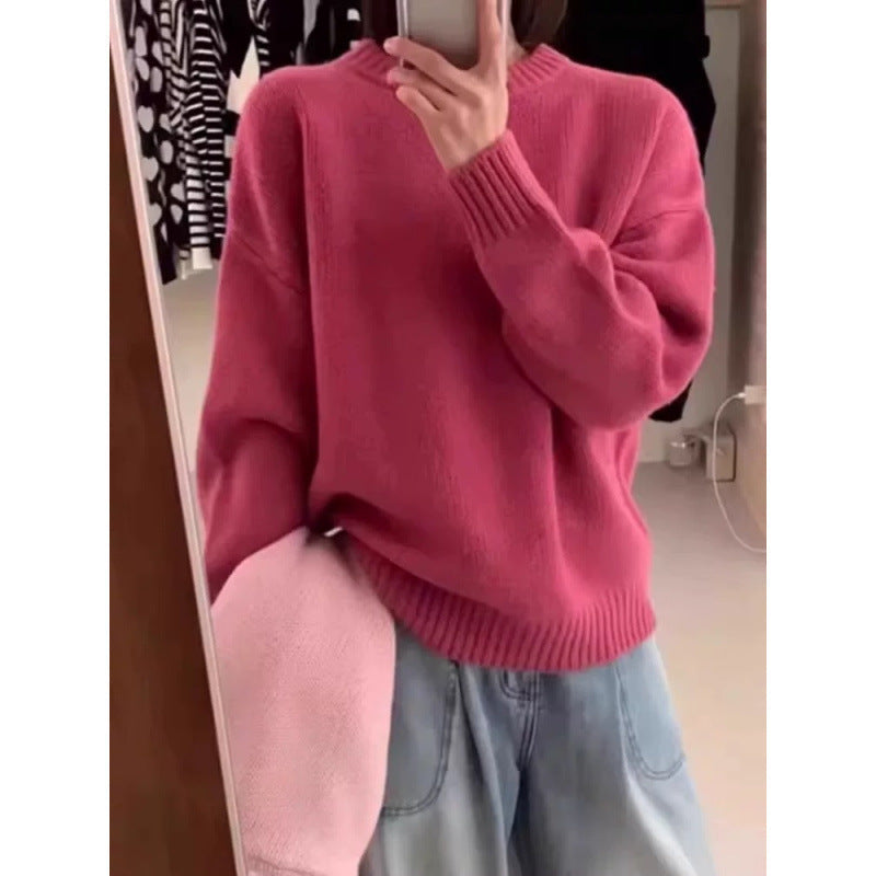 Whitcombe Fuzzy Knit Sweater