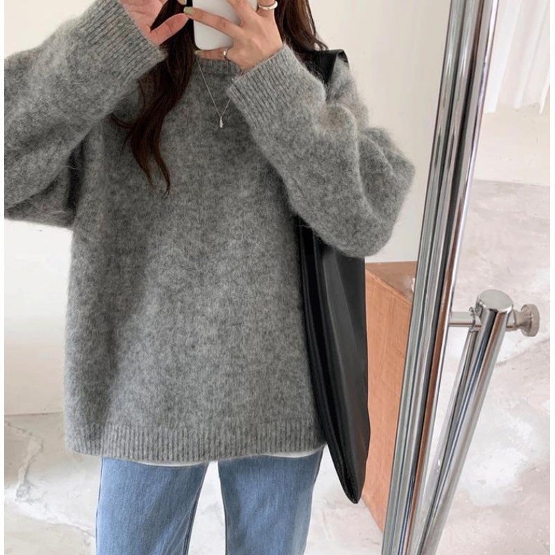 Whitcombe Fuzzy Knit Sweater