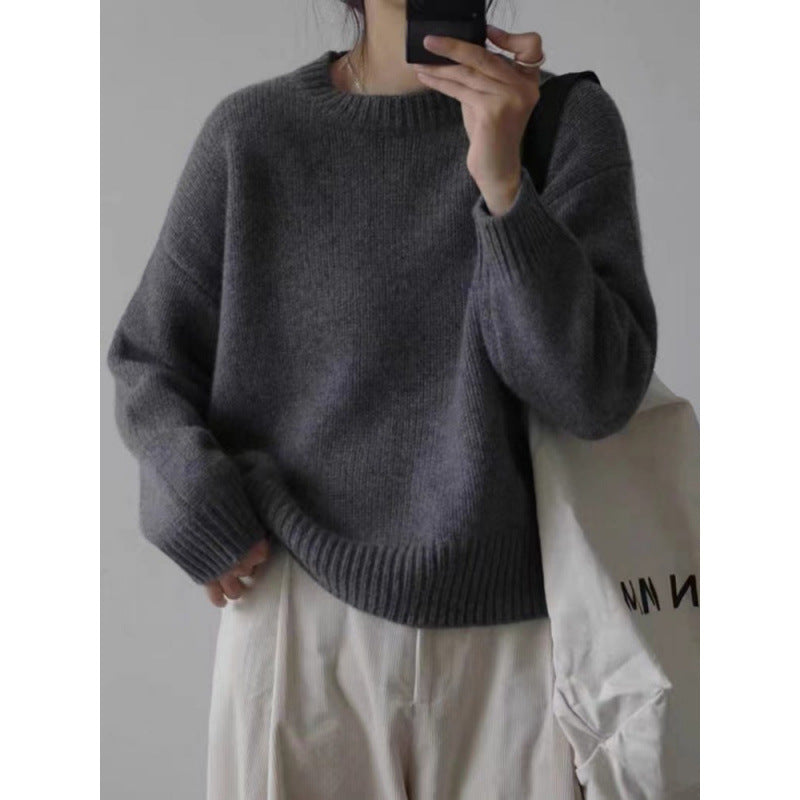 Whitcombe Fuzzy Knit Sweater