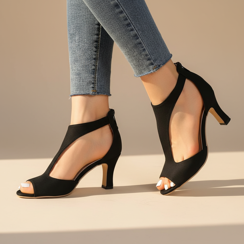 Elarose Stretch Heels