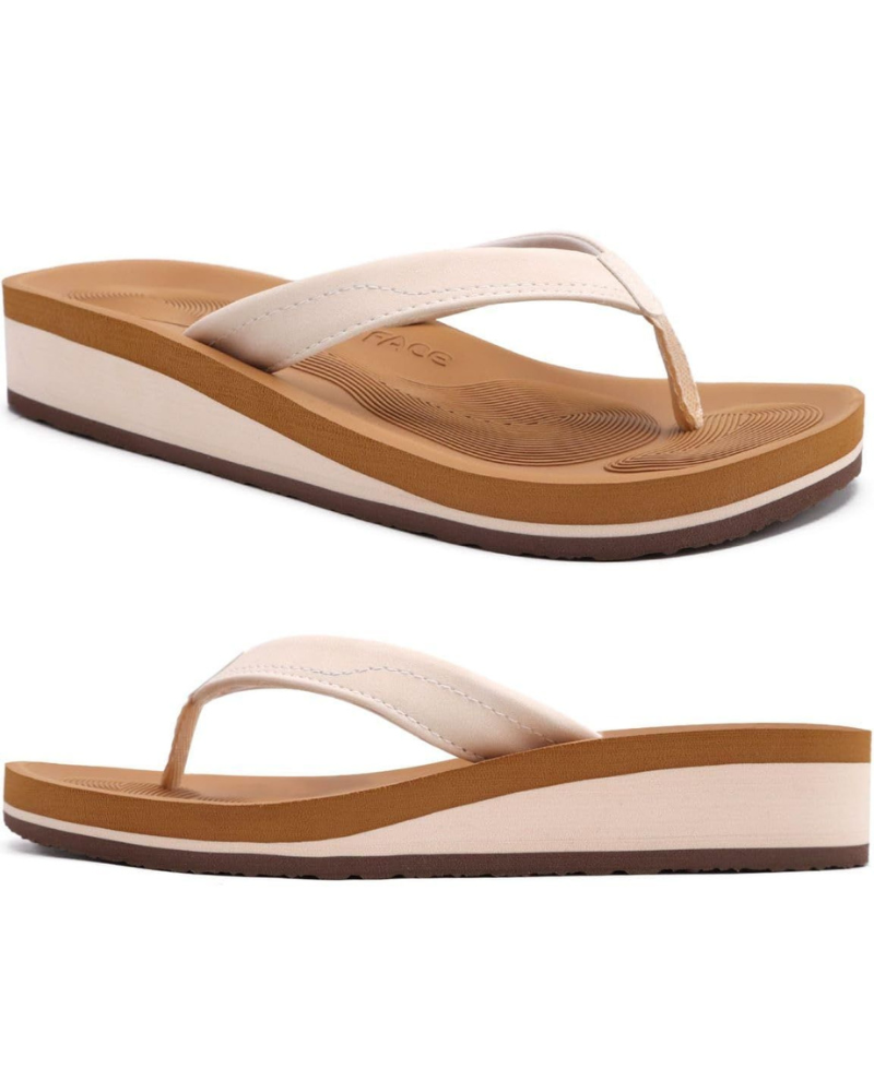 Averleigh Wedge Flip Flops