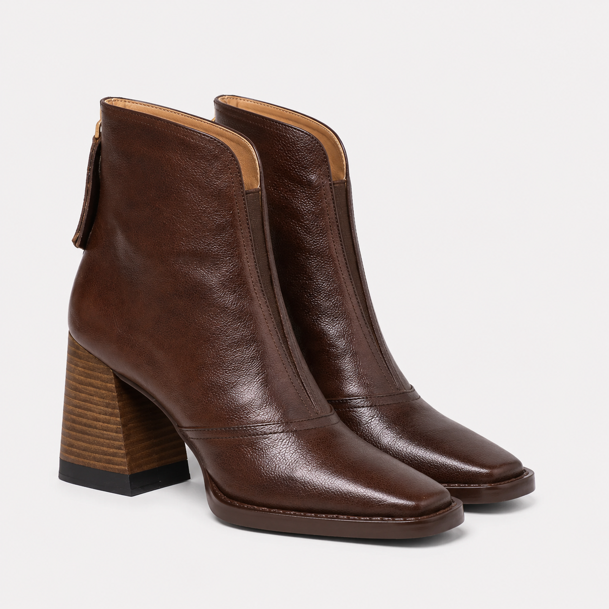 Merewood Leather Ankle Boots