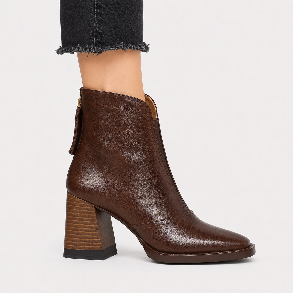 Merewood Leather Ankle Boots