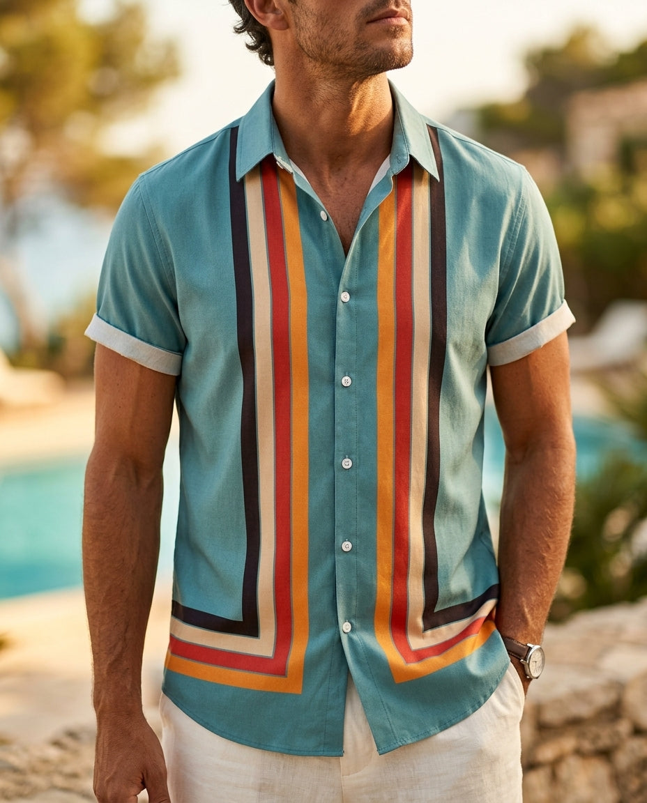 Dunmore Retro Stripe Shirt