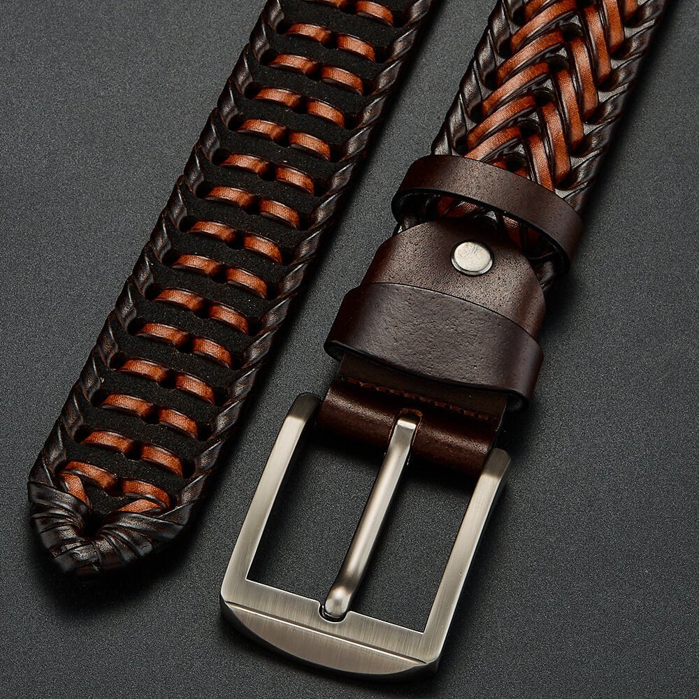 Brackenbury Braided Leather Belt