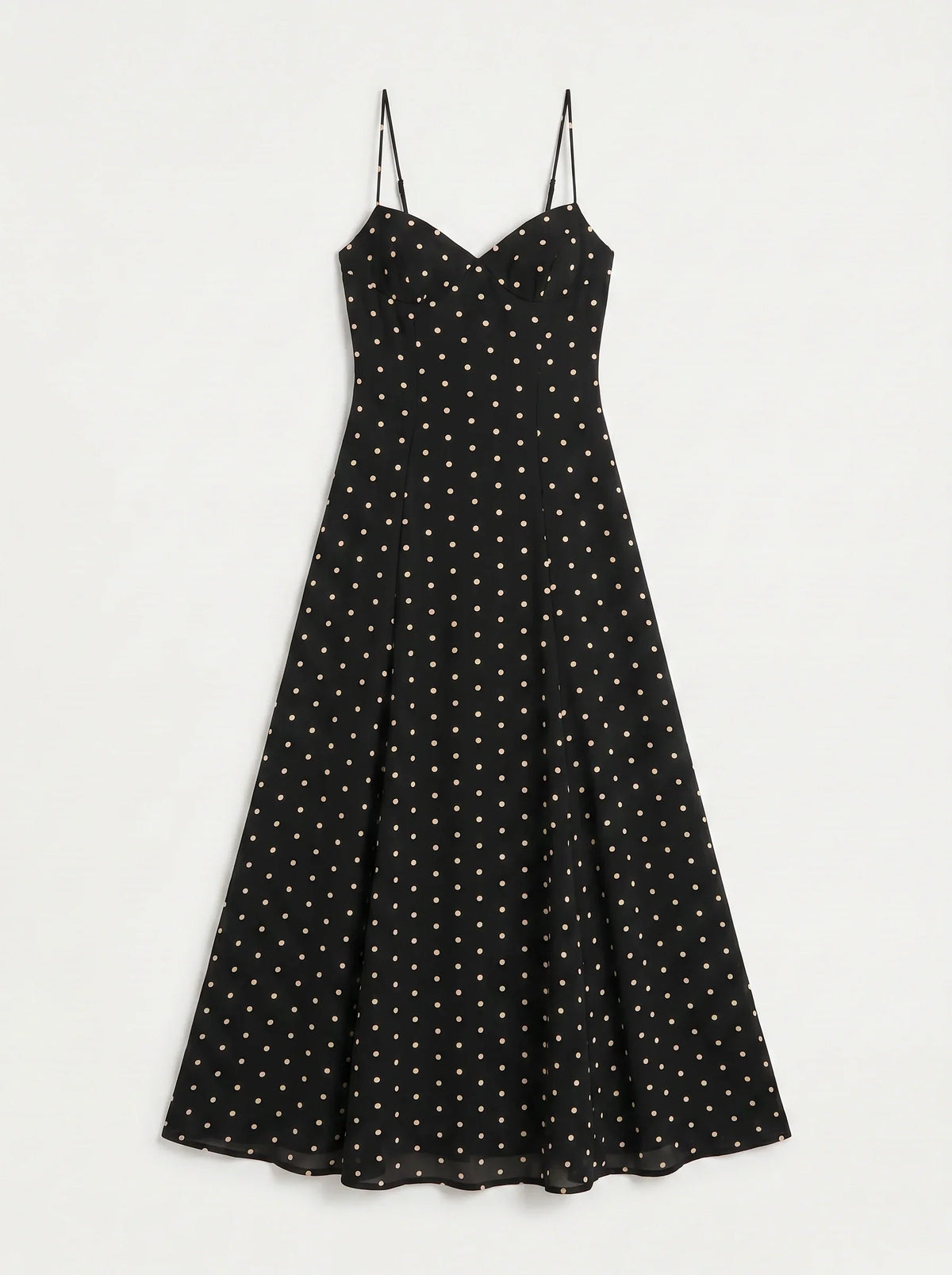 Nerina Polka Dot Maxi Dress