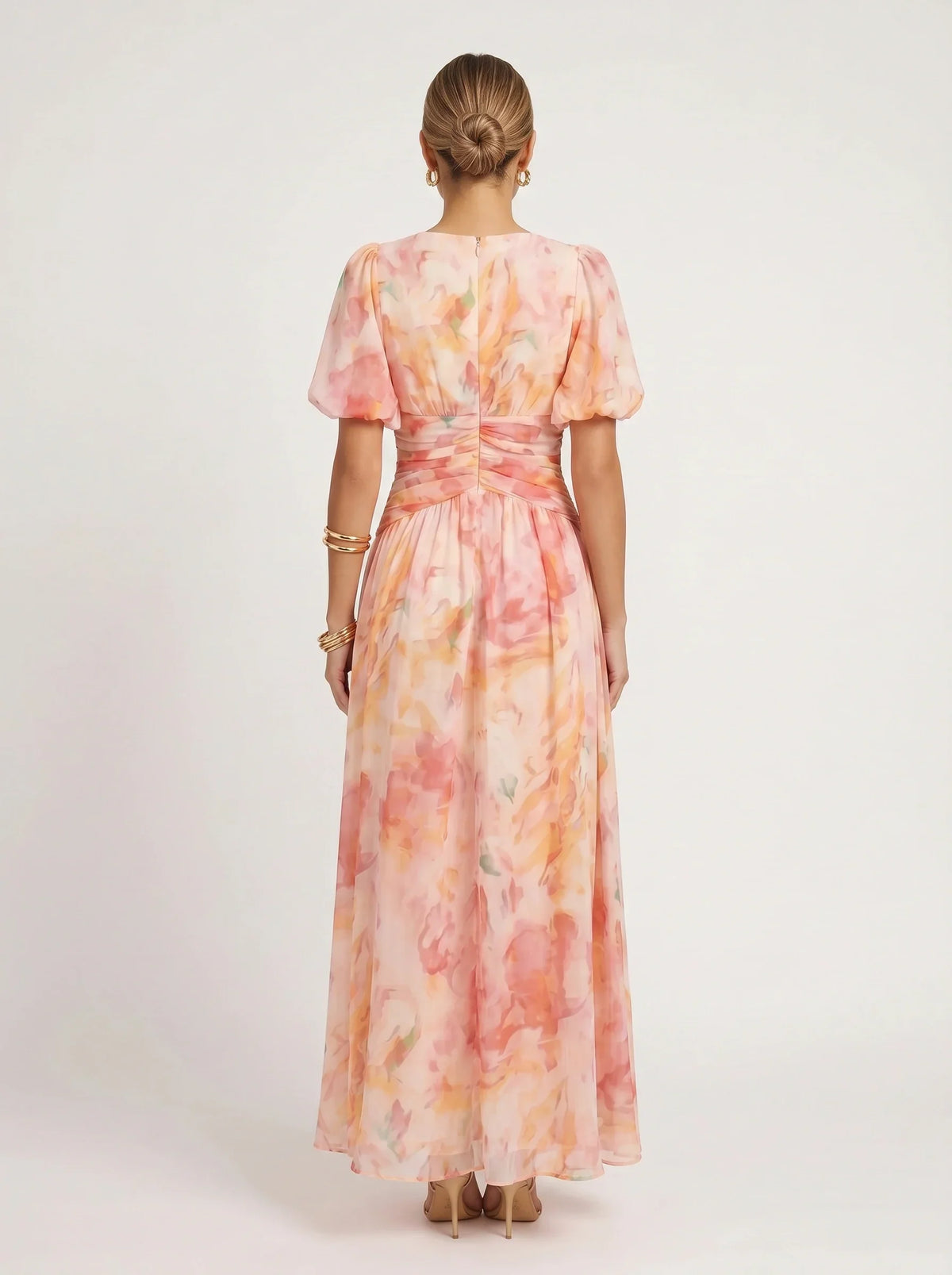 Calantha Chiffon Maxi Dress