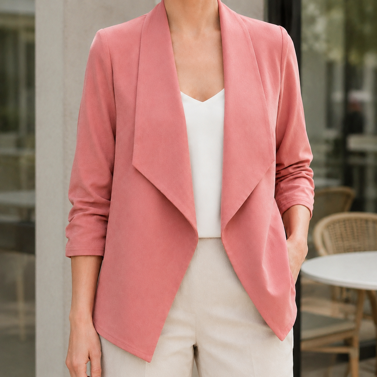 Giselle Draped Blazer