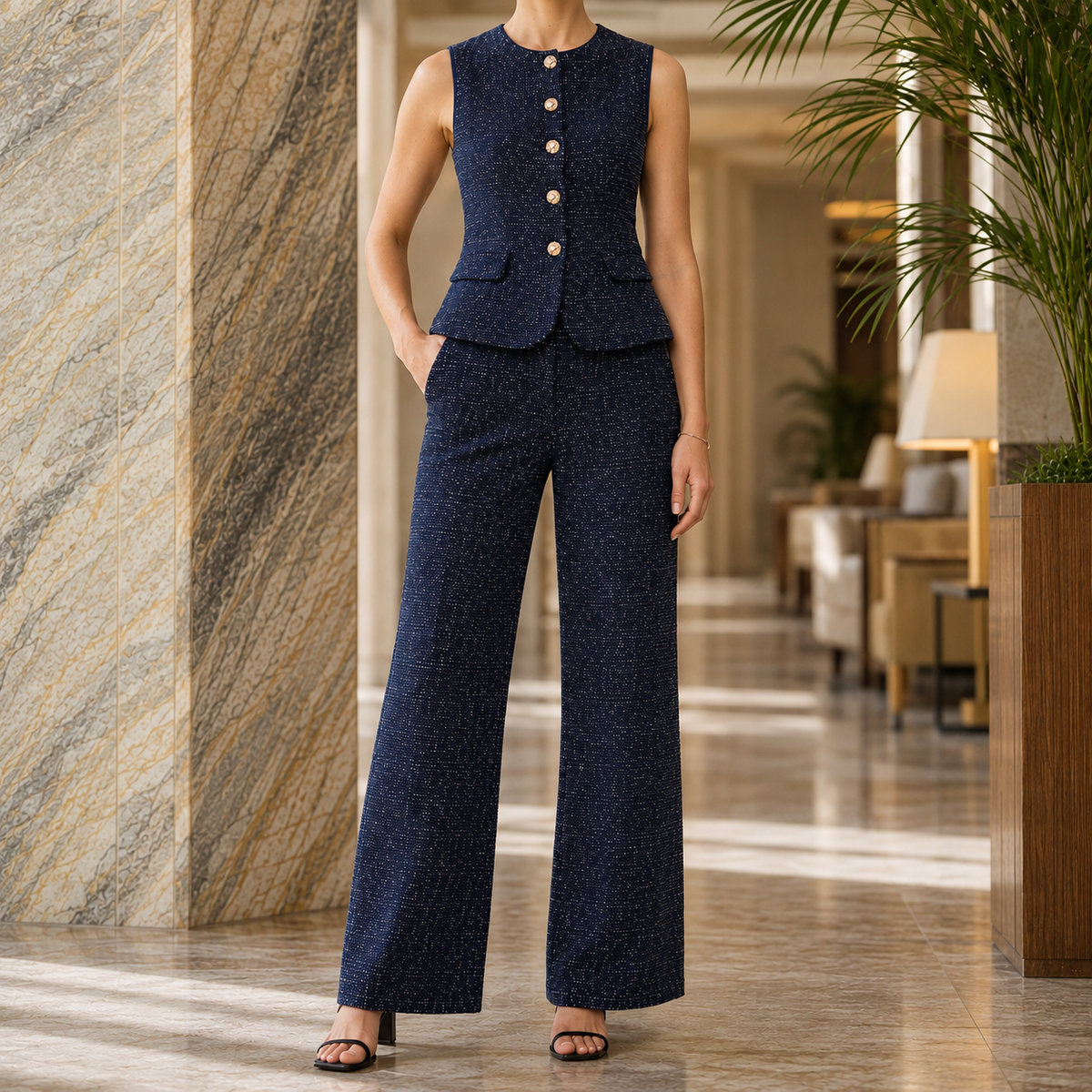 Brigitte Wide Leg Set
