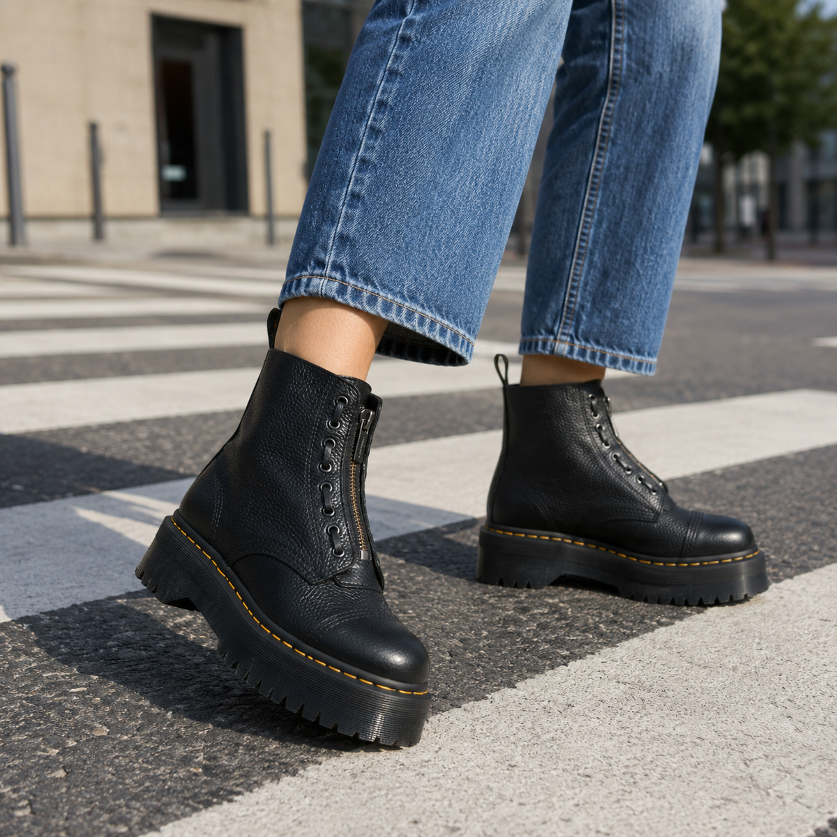 Arezzo Platform Boots