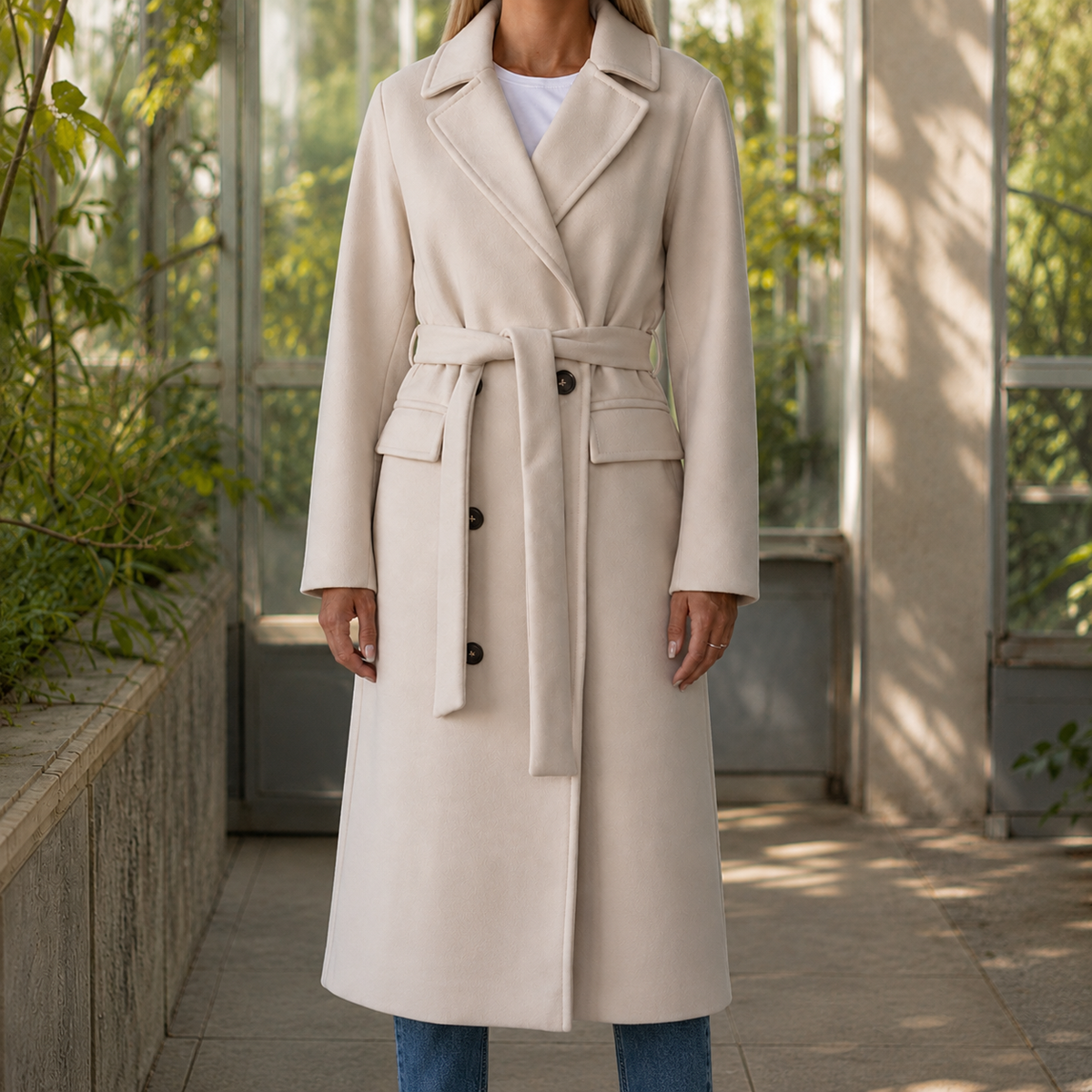 Cordelia Belted Overcoat