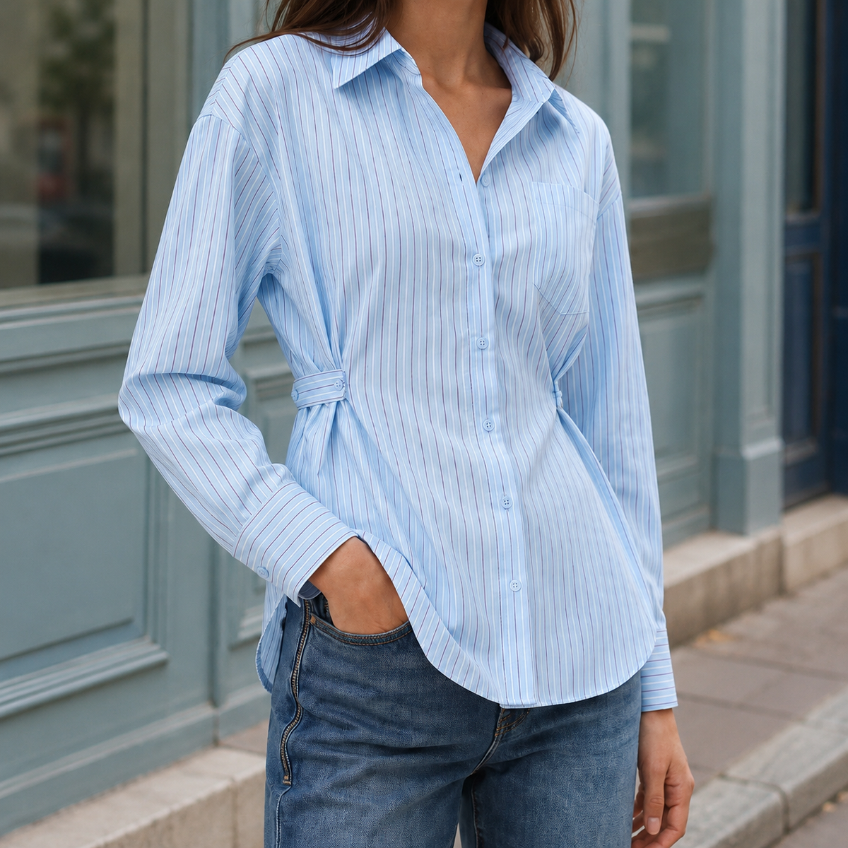 Talia Cinched Shirt
