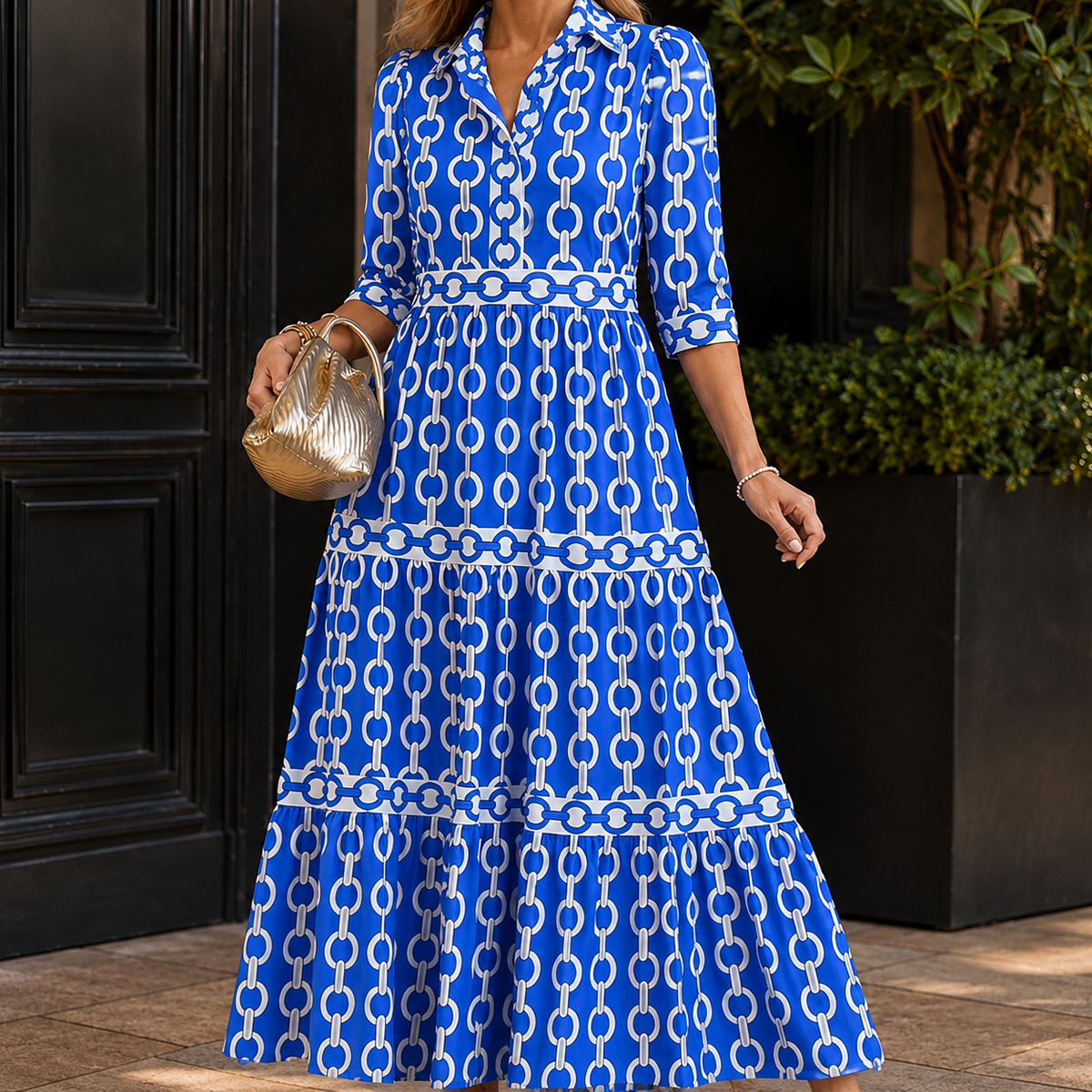 Serena Tiered Maxi Dress