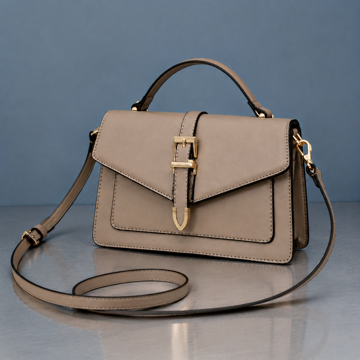 Arcuri Structured Satchel