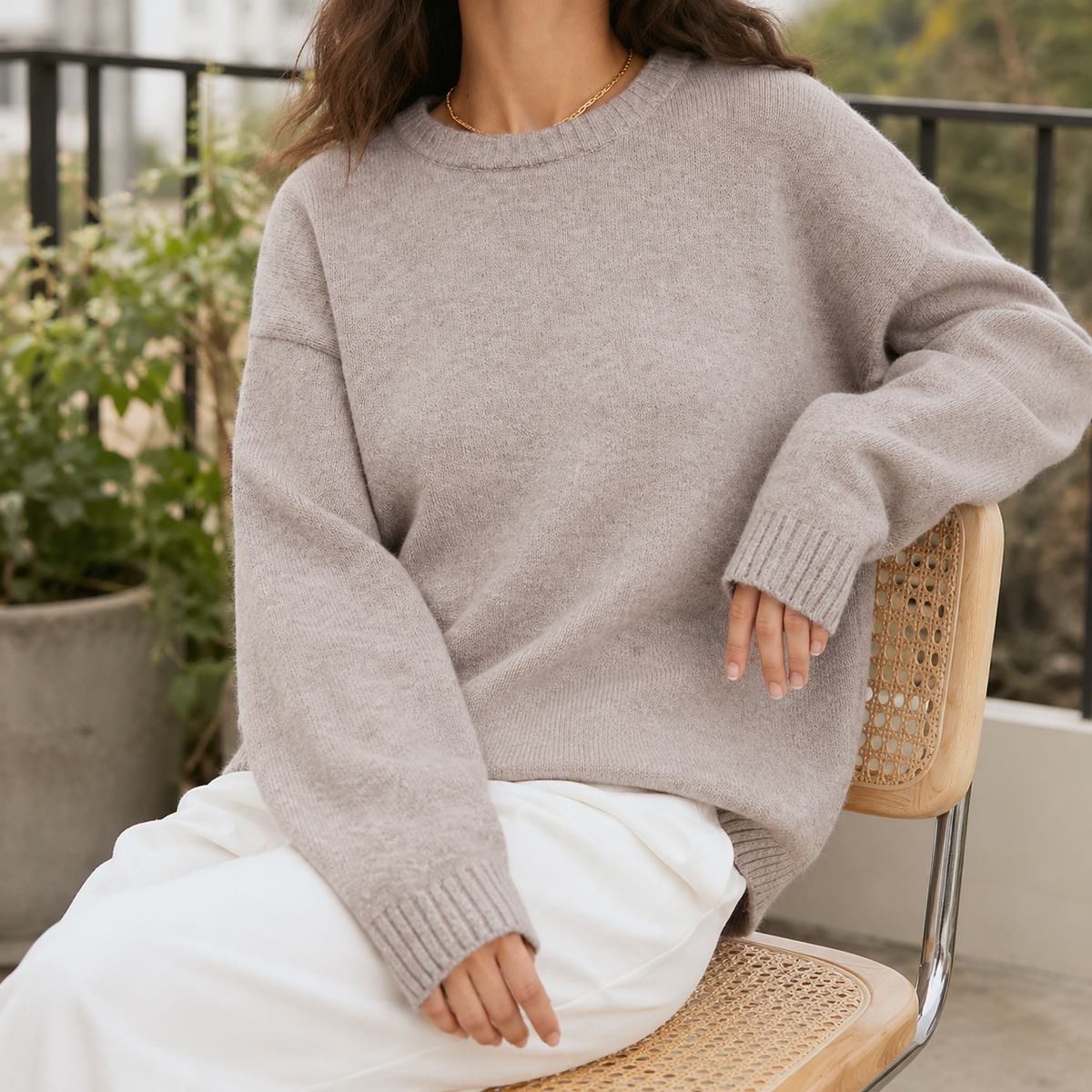 Carmen Crew Neck Sweater