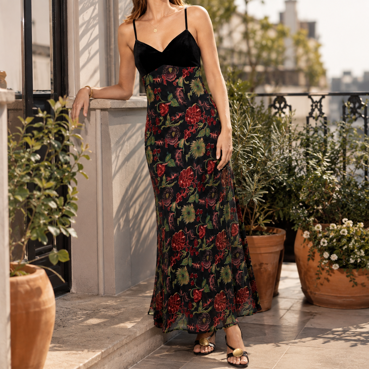 Ilaria Floral Maxi Dress
