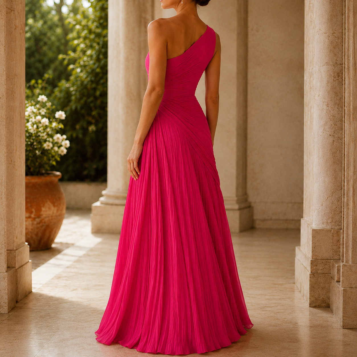 Agnes One Shoulder Dress