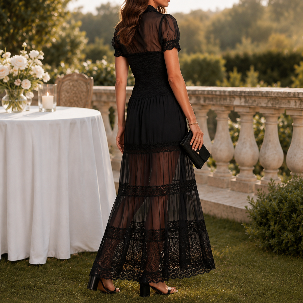 Nerissa Lace Maxi Dress