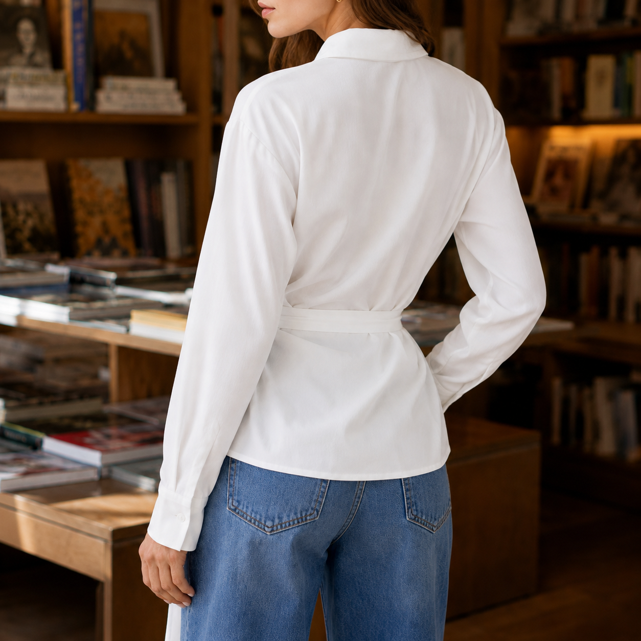 Priscilla Wrap Blouse