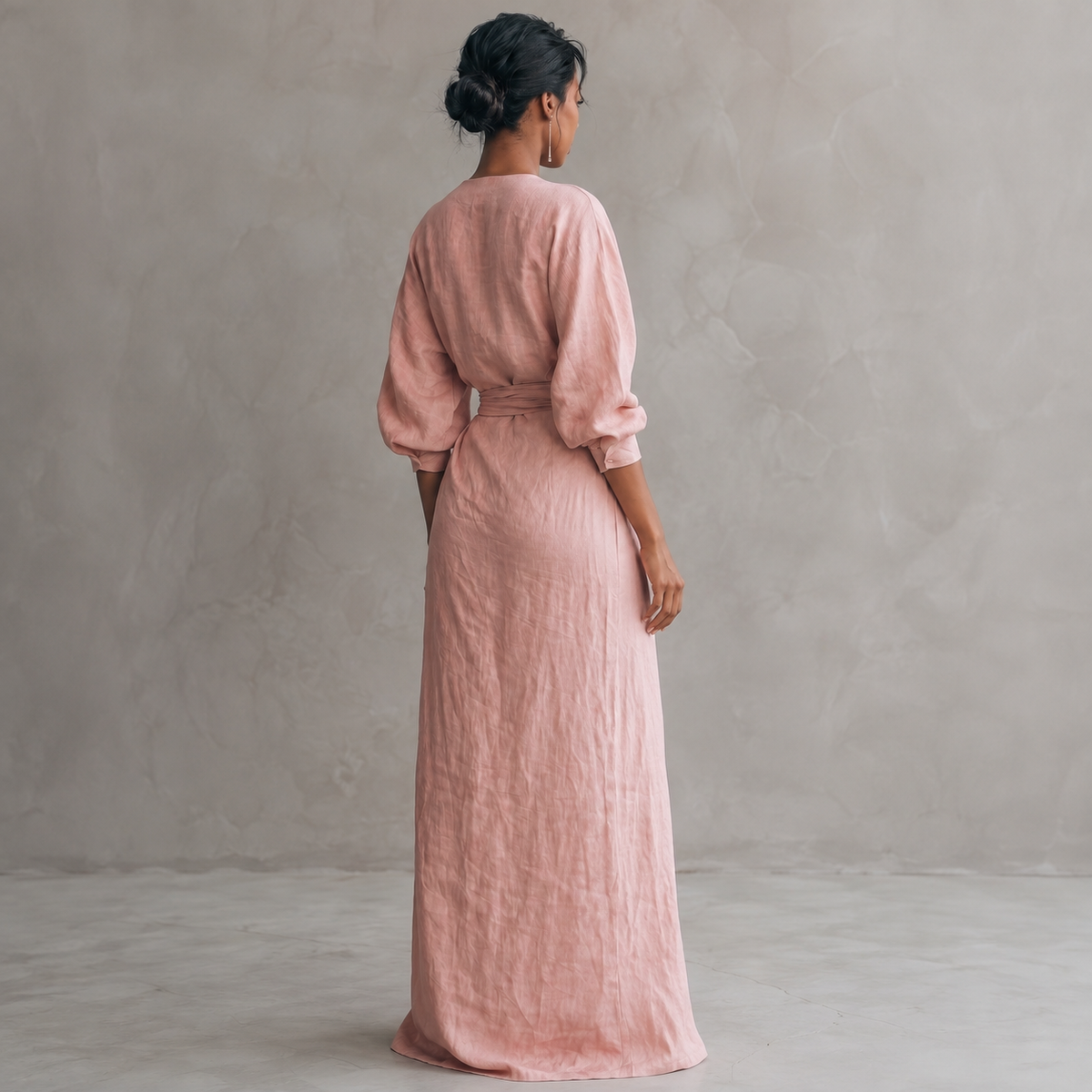 Astrid Wrap Maxi Dress